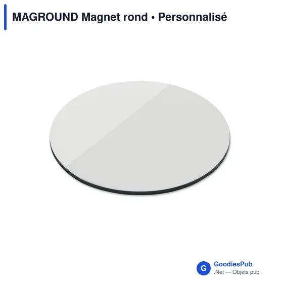 Magnet rond personnalisable avec logo - MAGROUND - Image 3