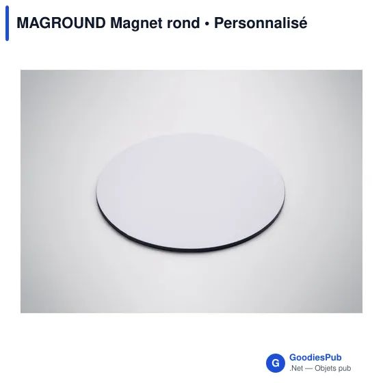 Magnet rond personnalisable avec logo - MAGROUND - Image 4