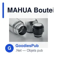 MAHUA Bouteille double paroi 500 ml - Miniature 2