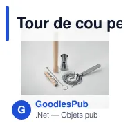 Tour de cou personnalisable avec logo pour entreprises - Miniature 6