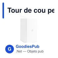 Tour de cou personnalisable avec logo pour entreprises - Miniature 7