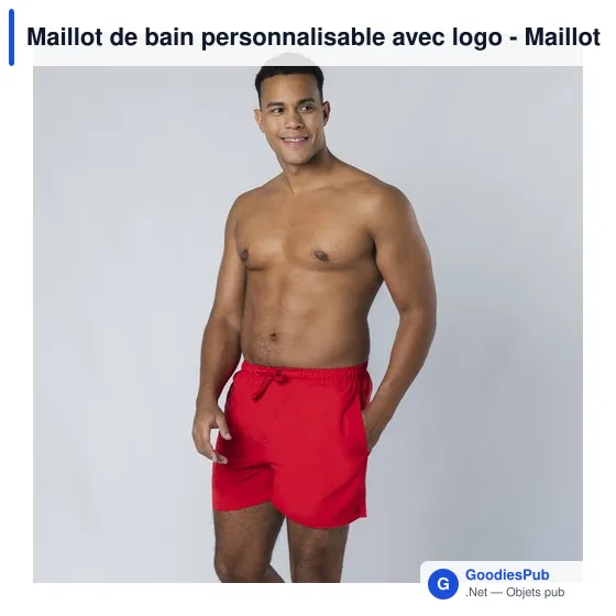 Maillot de bain personnalisable avec logo - Maillot de Bain Merlin - Image 2