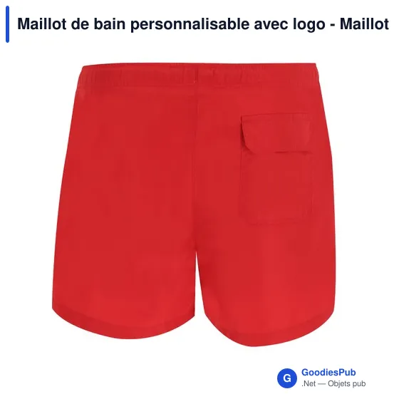Maillot de bain personnalisable avec logo - Maillot de Bain Merlin - Image 12