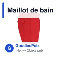 Maillot de bain personnalisable avec logo - Maillot de Bain Merlin - Miniature 5