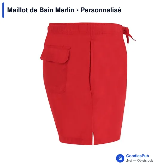 Maillot de bain personnalisable avec logo - Maillot de Bain Merlin - Image 5
