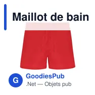 Maillot de bain personnalisable avec logo - Maillot de Bain Merlin - Miniature 7