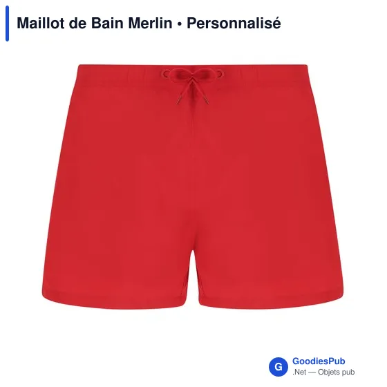 Maillot de bain personnalisable avec logo - Maillot de Bain Merlin - Image 9
