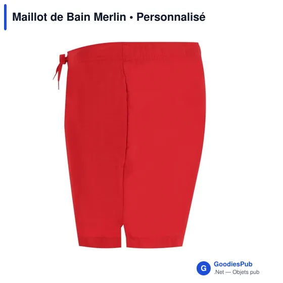 Maillot de bain personnalisable avec logo - Maillot de Bain Merlin - Image 10