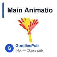 Main Animation personnalisable pour événements - Logo possible - Miniature 11
