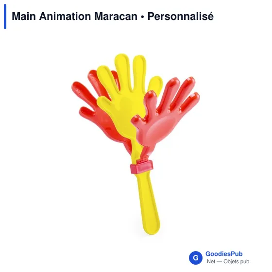 Main Animation personnalisable pour événements - Logo possible - Image 11