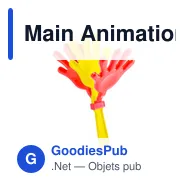 Main Animation personnalisable pour événements - Logo possible - Miniature 12