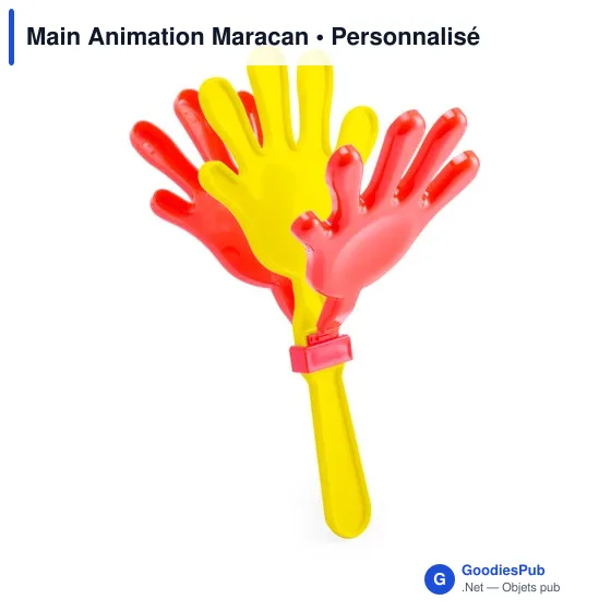 Main Animation personnalisable pour événements - Logo possible - Image 12