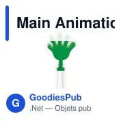 Main Animation personnalisable pour événements - Logo possible - Miniature 7