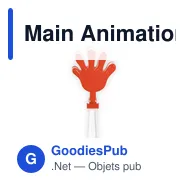 Main Animation personnalisable pour événements - Logo possible - Miniature 10