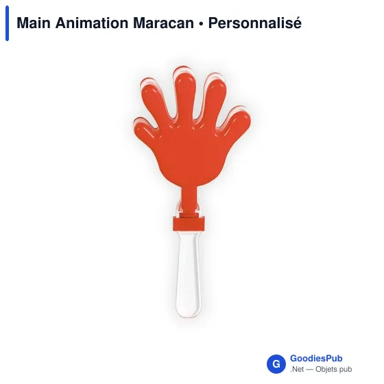 Main Animation personnalisable pour événements - Logo possible - Image 10