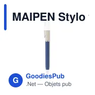 MAIPEN Stylo twist paille de blé/ABS - Miniature 5