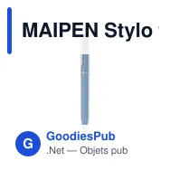 MAIPEN Stylo twist paille de blé/ABS - Miniature 10