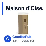 Maison d'Oiseau Fenyx - Miniature 1