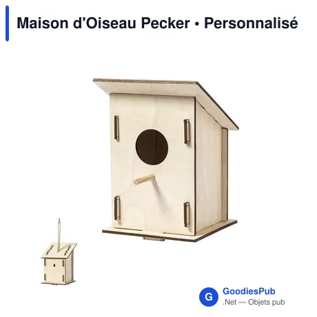 Maison d'Oiseau Pecker