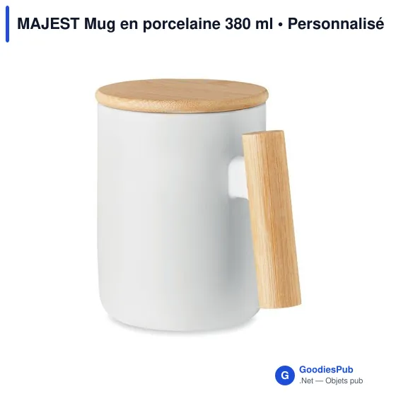 MAJEST Mug en porcelaine 380 ml - Image 1