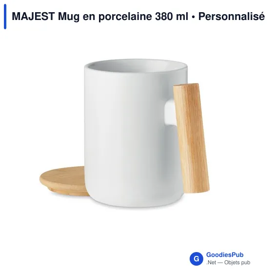 MAJEST Mug en porcelaine 380 ml - Image 2