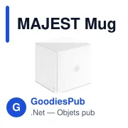 MAJEST Mug en porcelaine 380 ml - Miniature 4