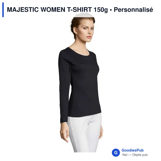 MAJESTIC WOMEN T-SHIRT 150g - Image 6