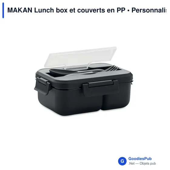MAKAN Lunch box et couverts en PP - Image 2