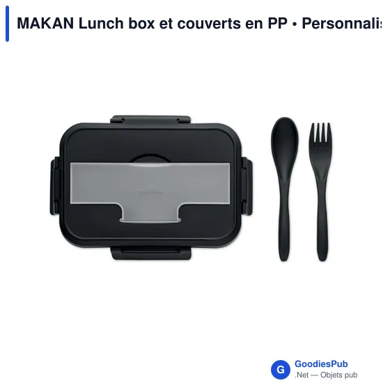 MAKAN Lunch box et couverts en PP - Image 3
