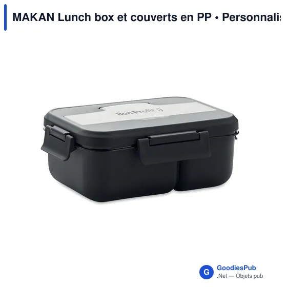 MAKAN Lunch box et couverts en PP - Image 4