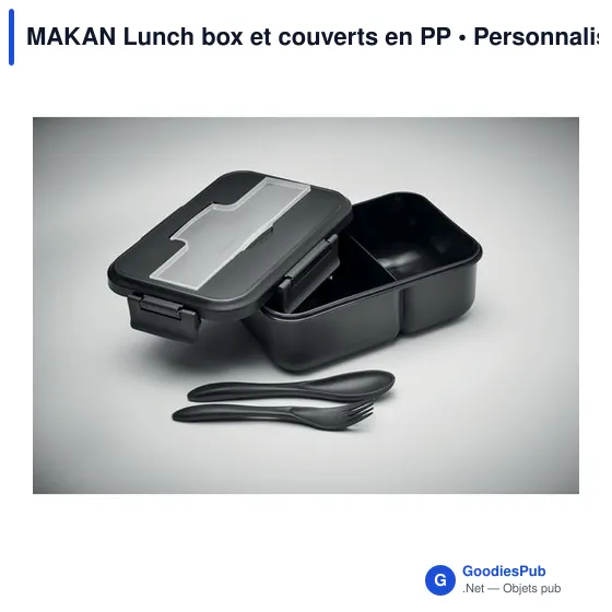 MAKAN Lunch box et couverts en PP - Image 5