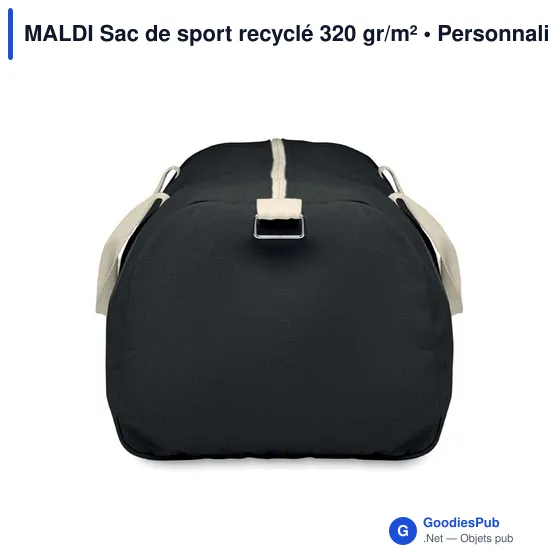 MALDI Sac de sport recyclé 320 gr/m² - Image 2