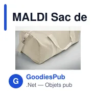 MALDI Sac de sport recyclé 320 gr/m² - Miniature 11