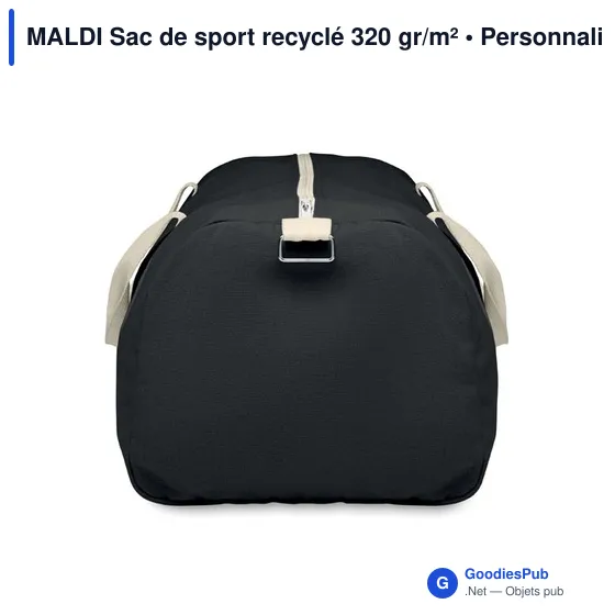 MALDI Sac de sport recyclé 320 gr/m² - Image 5