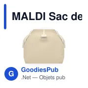 MALDI Sac de sport recyclé 320 gr/m² - Miniature 8
