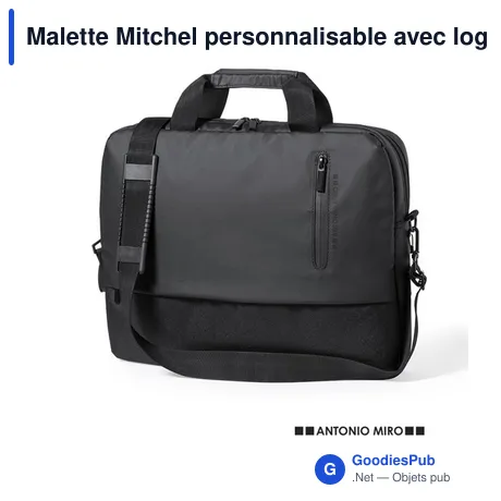 Malette Mitchel personnalisable avec logo pour entreprises