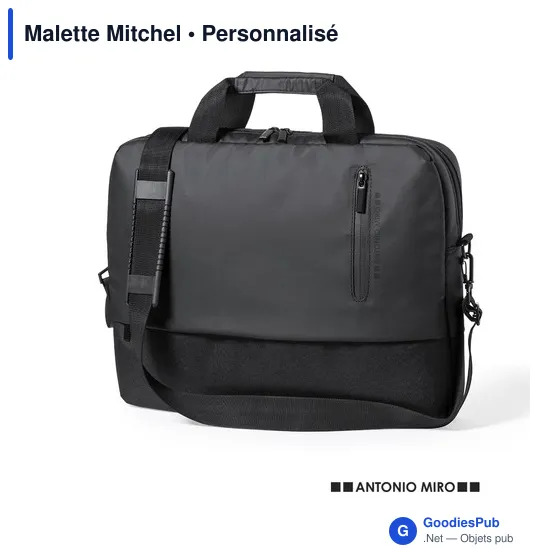 Malette Mitchel personnalisable avec logo pour entreprises - Image 1