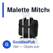 Malette Mitchel personnalisable avec logo pour entreprises - Miniature 5
