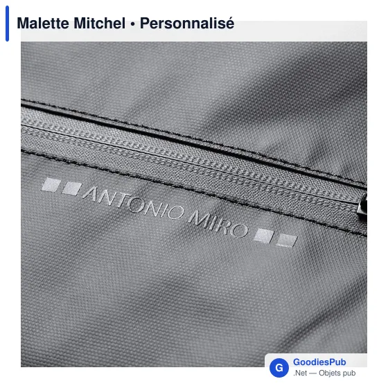 Malette Mitchel personnalisable avec logo pour entreprises - Image 6