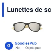 Lunettes de soleil personnalisables Malibu Eco-Mix avec logo - Miniature 5