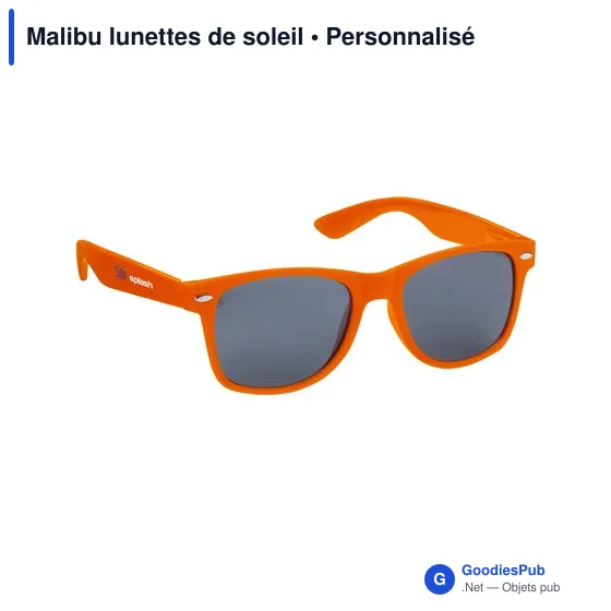 Lunettes de soleil personnalisables Malibu avec logo - Image 6