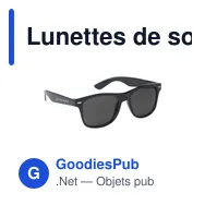 Lunettes de soleil personnalisables Malibu RPET avec logo - Miniature 6
