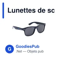 Lunettes de soleil personnalisables Malibu RPET avec logo - Miniature 8