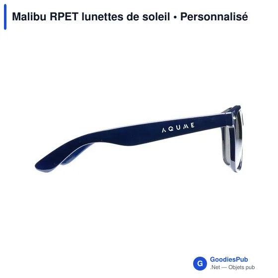 Lunettes de soleil personnalisables Malibu RPET avec logo - Image 9