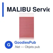 MALIBU Serviette de plage coton - Miniature 12