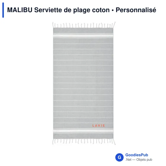 MALIBU Serviette de plage coton - Image 3