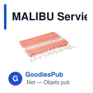 MALIBU Serviette de plage coton - Miniature 5