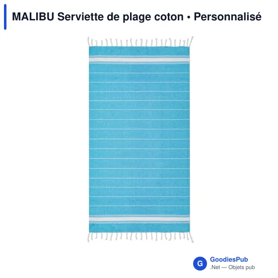 MALIBU Serviette de plage coton - Image 6