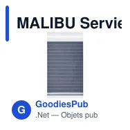 MALIBU Serviette de plage coton - Miniature 10