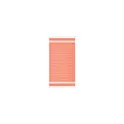 Variante orange - MALIBU Serviette de plage coton